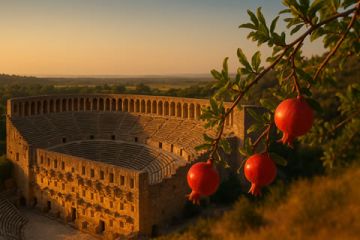 Pamphylia Aspendos Side(Punica granatum)